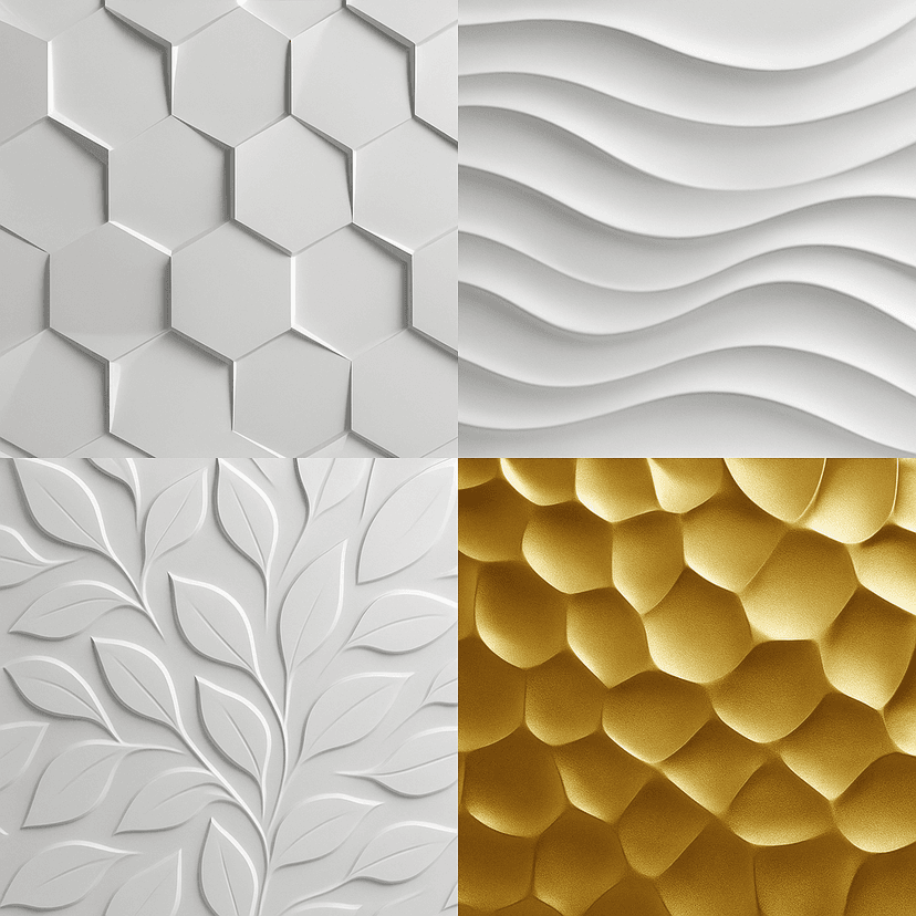 Panels 3D Wall